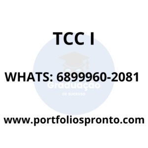 Portfólios Acadêmico TCC I Engenharia Civil