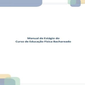 Estágio curricular I: Iniciação e treinamento desportivo (Educação física Bacharelado)